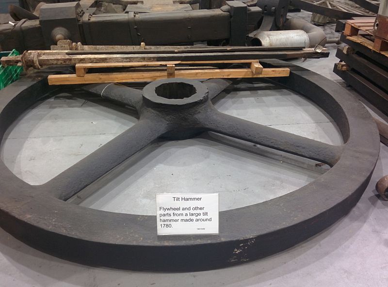 File:Old flywheel at Birmingham Museum Collection May 2015.jpg