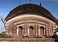 One of the four Char Bangla Temple at Baronagar in Murshidabad District 03.jpg