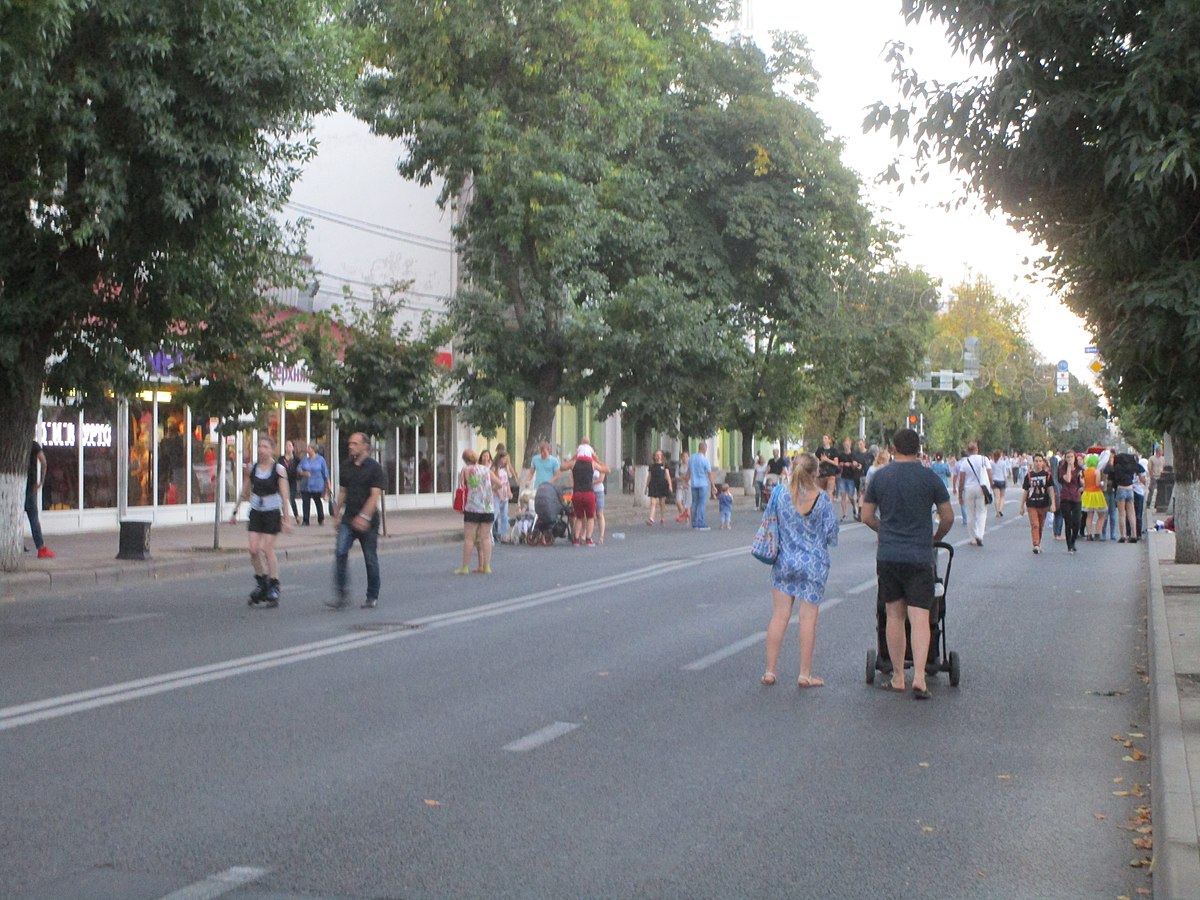 Краснодар пешеходная улица