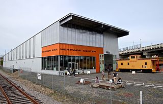 <span class="mw-page-title-main">Oregon Rail Heritage Center</span> Railway museum in Oregon, U.S.