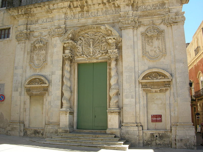 Ortigia chiesa di santa lucia