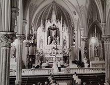 Tridentine Nuptial Mass, 1961 Our Lady Help of Christians 9-2-1961.jpg