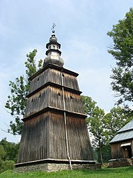 Wooden bell tower, Turzańsk, Poland (1817)