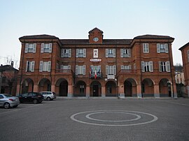 Rådhuset i Castelnuovo Belbo