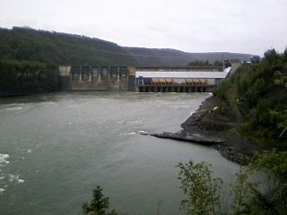 <span class="mw-page-title-main">Peace Canyon Dam</span> Dam in British Columbia, Canada