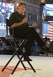 Penelope Heyns la evenimentul Save the Dream din Times Square, New York.jpg