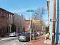 Aspen Street, Fairmount, Philadelphia, PA 19130, looking west, 2500 block