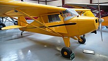 1948 Piper PA-15 Vagabond at the Historic Aircraft Restoration Museum. Piper PA-15 Vagabond.jpg