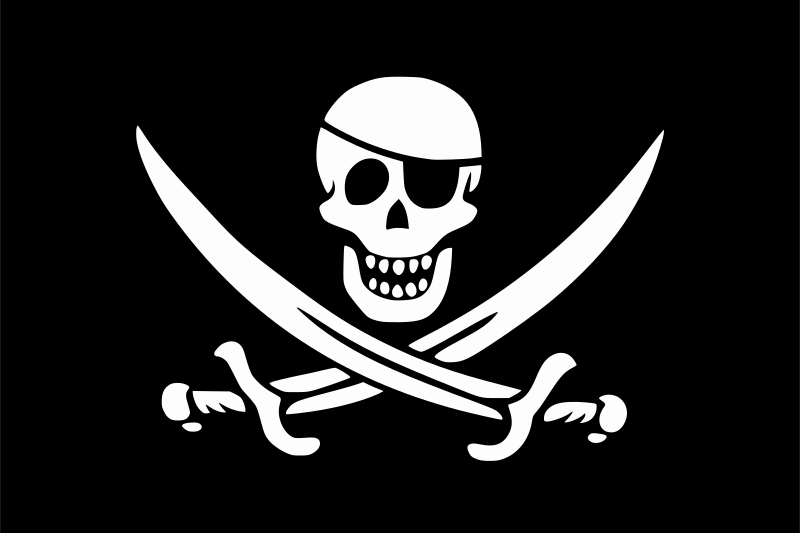 Download File:Pirate Flag2.svg - Wikimedia Commons