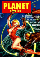 Portada de Frank Kelly Freas per a Planet Stories, novembre de 1953.