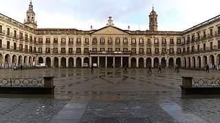 <span class="mw-page-title-main">Plaza Nueva, Vitoria</span> Square in Vitoria-Gasteiz, Basque Country, Spain