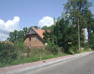 Wejsuny Village in Warmian-Masurian, Poland