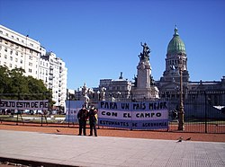 Paro Agropecuario Patronal En Argentina De 2008: Marco económico de la producción agropecuaria, Antecedentes, Inicio del paro