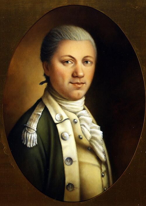 Image: Portrait of First Leader of Marines, Maj. Samuel Nicholas