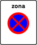 No stopping or parking zone (G3)