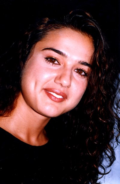 Zinta at the audio release of Chori Chori Chupke Chupke in 2001