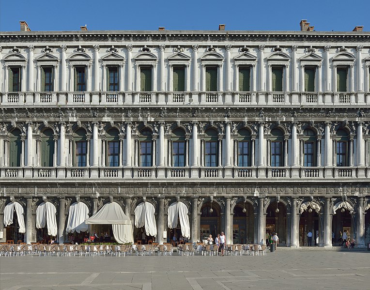 File:Procuratie nuove a Venezia dettaglio facciata Caffè Florian.JPG