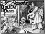 Illustration from "Punch", July 8th, 1914.Mr. Punch's Holiday Pages.