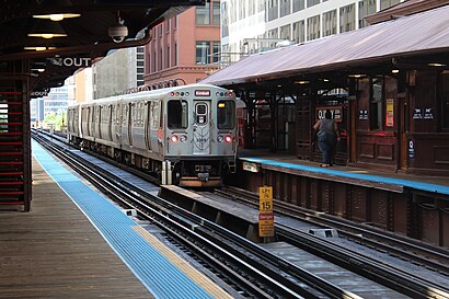 Cómo llegar a Quincy Station CTA en transporte público - Sobre el lugar