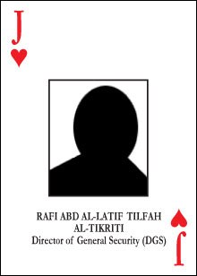 Rafi Abd Latif Tilfah playing card