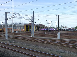 Heaton TMD Railway maintenance depot in Newcastle-upon-Tyne, England