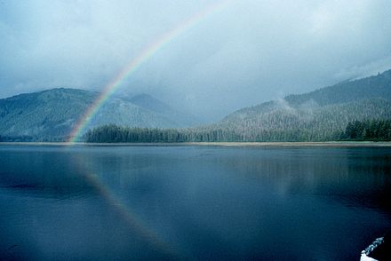 Reflected rainbow