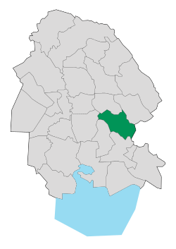 Location of Ramhormoz County in Khuzestan province