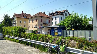 <span class="mw-page-title-main">Rorschach Stadt railway station</span> Railway station in Rorschach, Switzerland