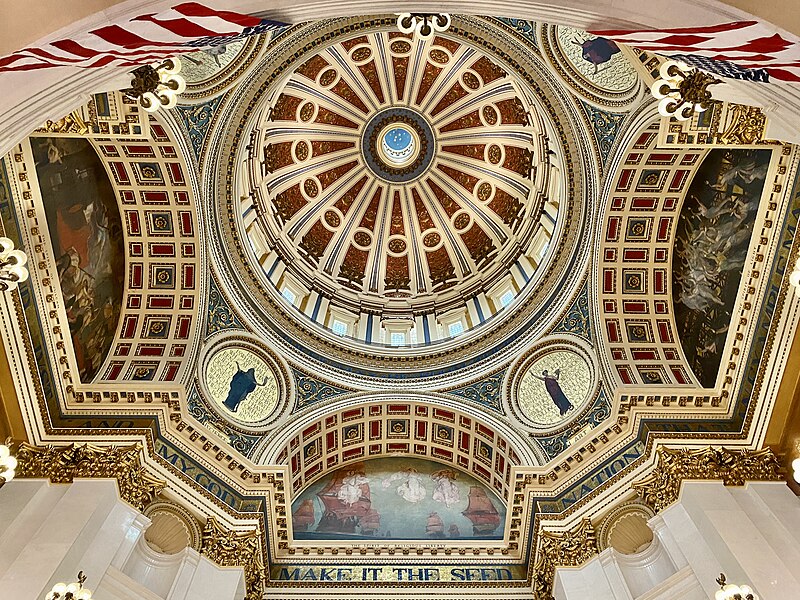 File:Rotunda, Pennsylvania State Capitol, Harrisburg, PA - 52441199261.jpg