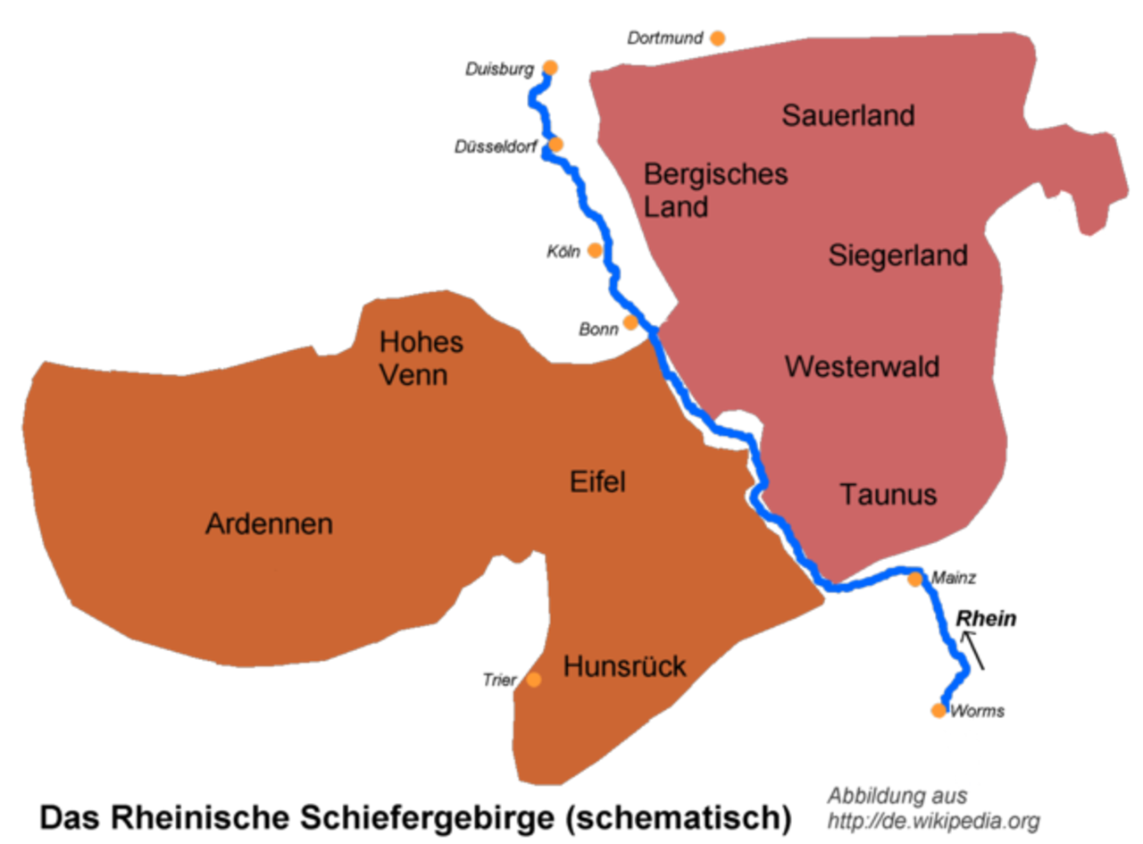 Sauerland карта