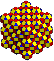 Orthogonal projection into Euclidean plane with V3 symmetry