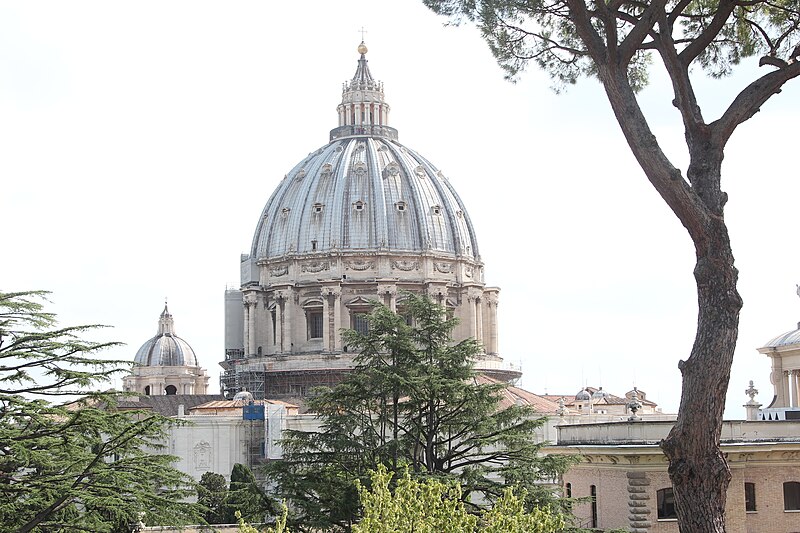 File:Saint Peter's Basilica Dome 2020 P12.jpg