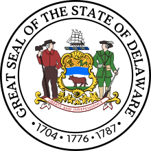 Descrição da imagem Seal_of_Delaware.svg.