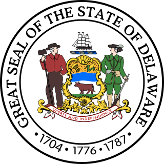 Description de l'image Seal of Delaware.svg.