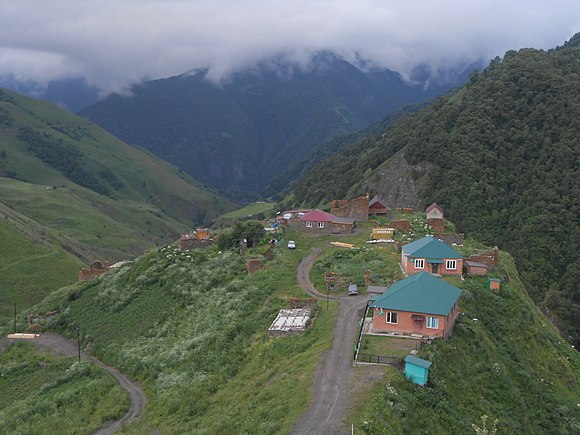 Сельское поселение в горах