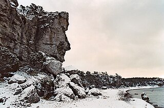 Hangvar Place in Gotland, Sweden