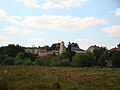 English: Sławatycze, village in Poland, seen from Bug river Polski: Sławatycze widziane z brzegu Bugu