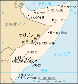 ガローウェの位置の位置図