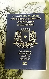 <span class="mw-page-title-main">Somali passport</span>