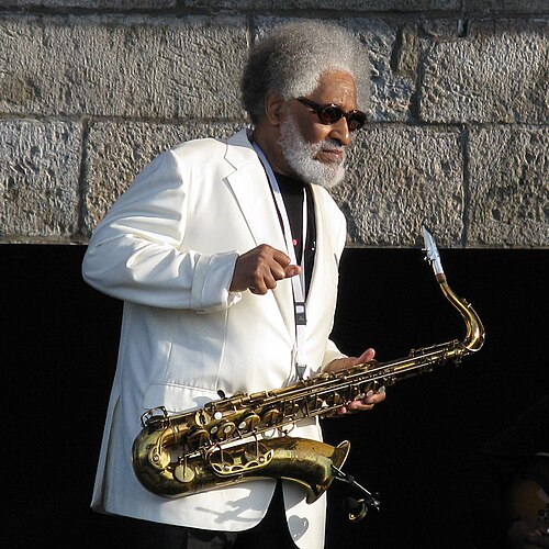 Rollins at Newport Jazz Festival in 2008