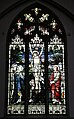 St. Mary's Church in Attleborough, Norfolk. Stained glass window.