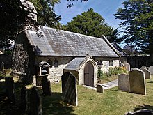 St Lawrence Old Church. St Lawrence Old Church, Isle of Wight, England (2).jpg