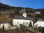 Catholic parish church hl.  John the Baptist with churchyard