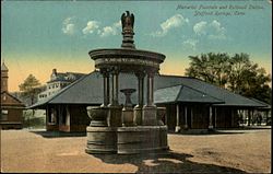 The Holt Memorial Fountain circa. 1910