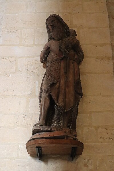 File:Statue de Saint-Jean-Baptiste en l'église Saint-Germain de Mièges (Jura) 01.jpg