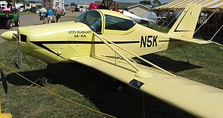 Stits SA-11A Playmate Type of aircraft