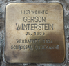 Stolperstein Gerson Winterstein