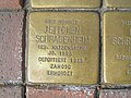 der Stolperstein für Jettchen Schragenheim