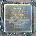 Stolperstein in Stammheim für Paul Stiefel (27. Februar 2019)