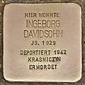 Stolperstein für Ingeborg Davidsohn (Kulmbach).jpg